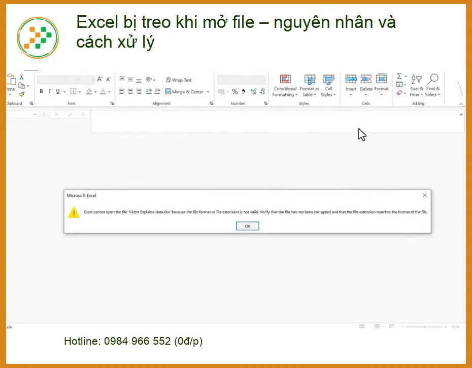 Văn phòng Excel bị treo khi mở file – Trung tâm hỗ trợ gần đây