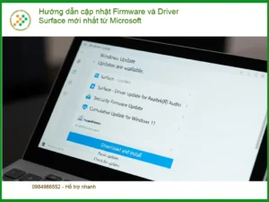 Hướng dẫn cập nhật Firmware Driver Microsoft – Cách tự xử lý tại nhà
