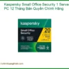 Antivirus Kaspersky Small Office Security – Mua Giá Rẻ Tại Trung Tâm TPHCM