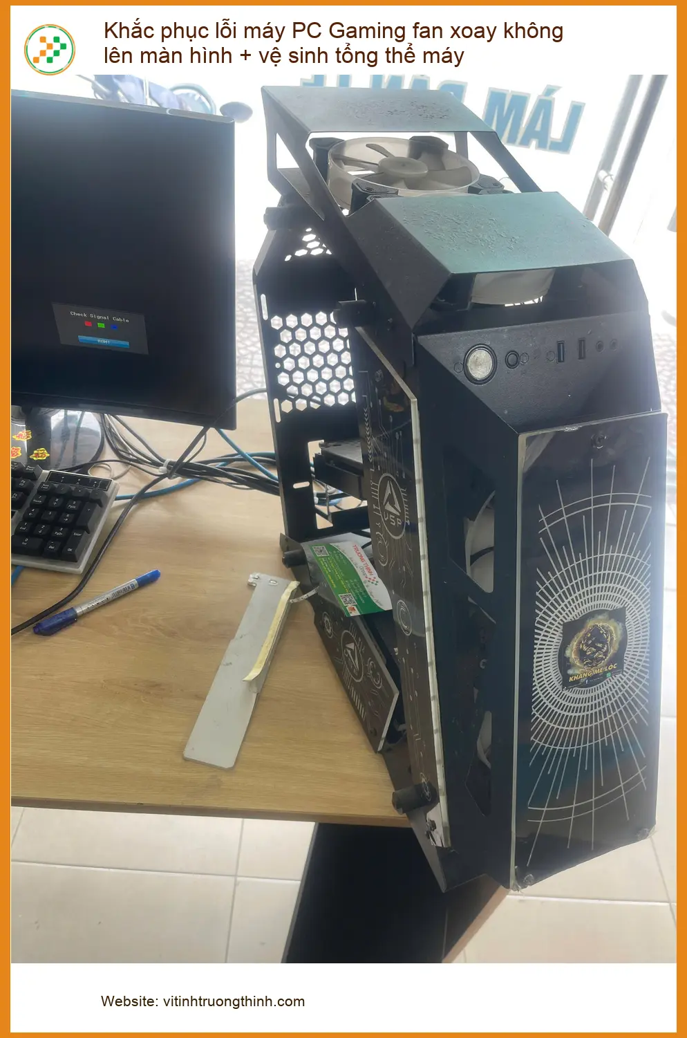 Cô Hà tìm chỗ khắc phục lỗi PC Gaming fan không lên màn hình Quận Phú Nhuận ảnh thực tế 2