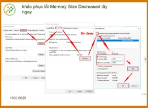 Sửa Laptop khắc phục lỗi Memory Size Decreased lấy ngay – Địa chỉ uy tín