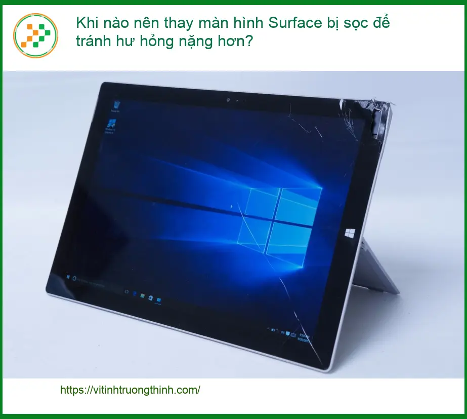 Khi nào nên thay màn hình bị sọc? Tư vấn chuyên gia Vi Tính Trường Thịnh