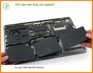 Laptop Khi nào nên thay pin? Tư vấn chuyên gia kỹ thuật Vi Tính Trường Thịnh