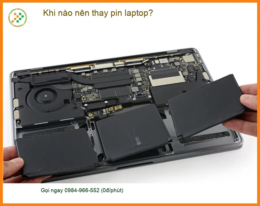 Laptop Khi nào nên thay pin? Tư vấn chuyên gia kỹ thuật Vi Tính Trường Thịnh