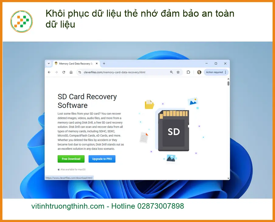 Khôi Phục Dữ Liệu Thẻ Nhớ Lỗi - Trung Tâm Uy Tín Lấy Liền TPHCM