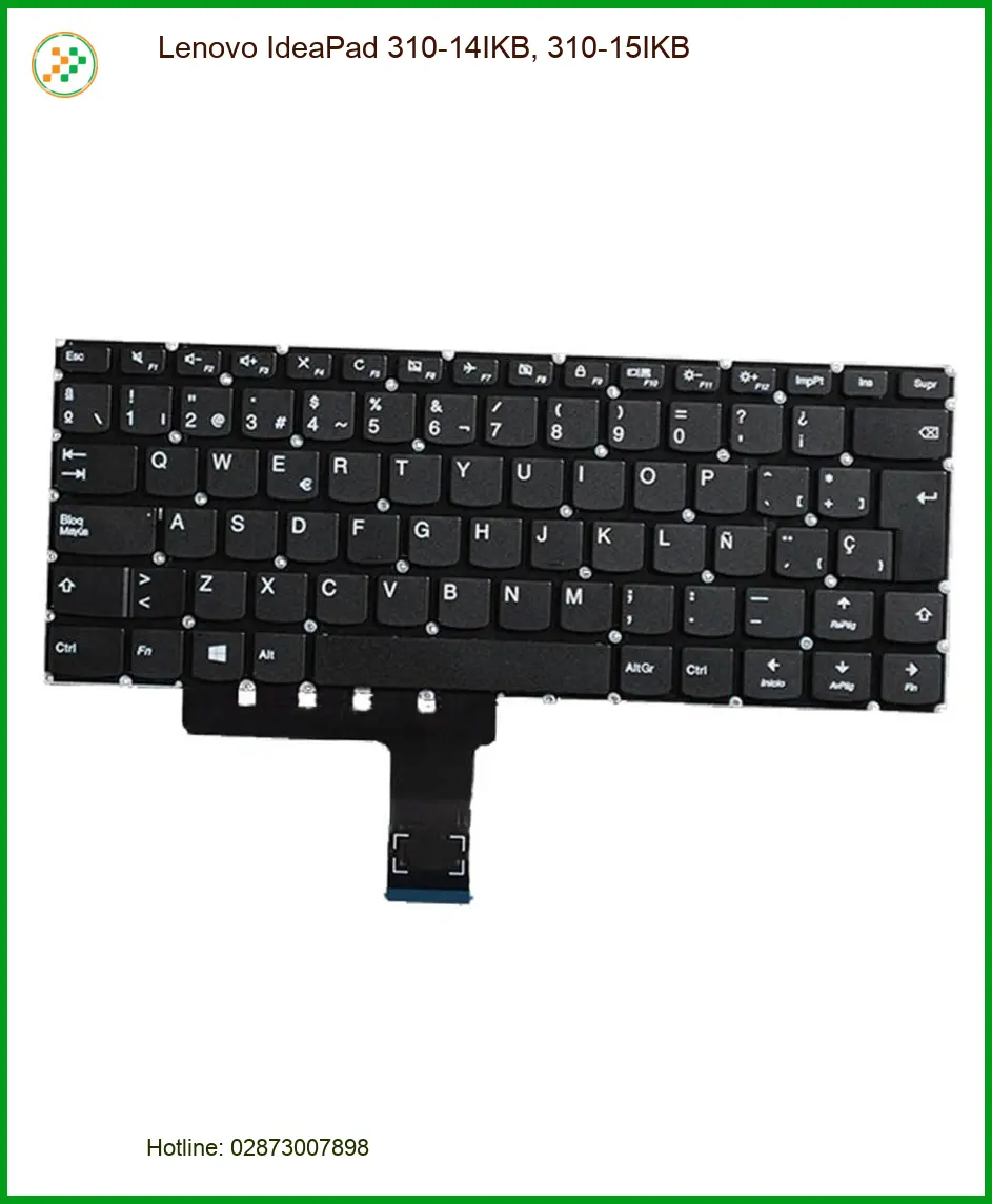 Bàn phím Laptop Lenovo IdeaPad 310-14IKB 310-15IKB - Thay Nhanh TPHCM Giá Rẻ