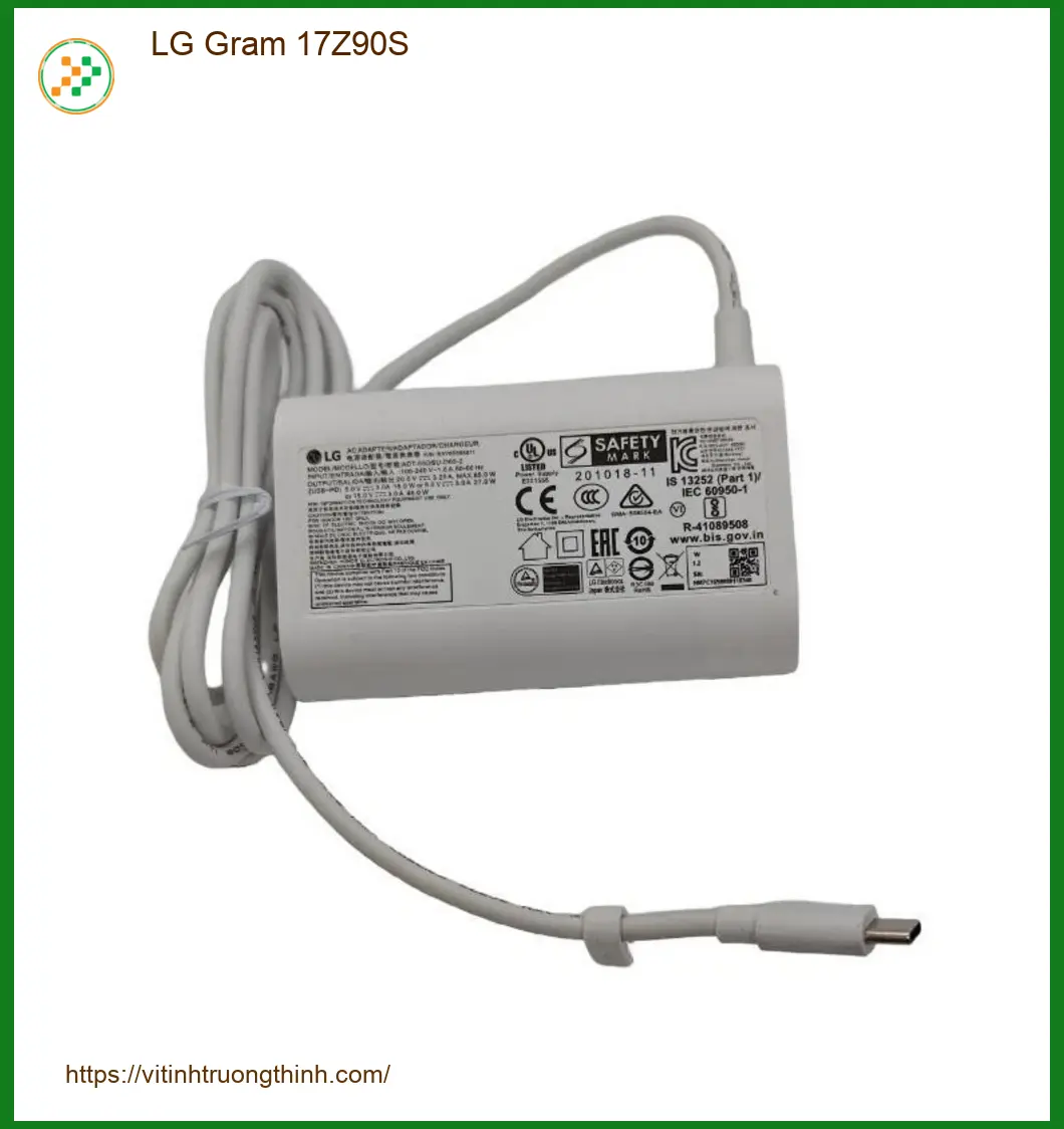 Sạc Laptop LG Gram 17Z90S - Cửa Hàng Thay Sạc Laptop LG TPHCM Gần Đây
