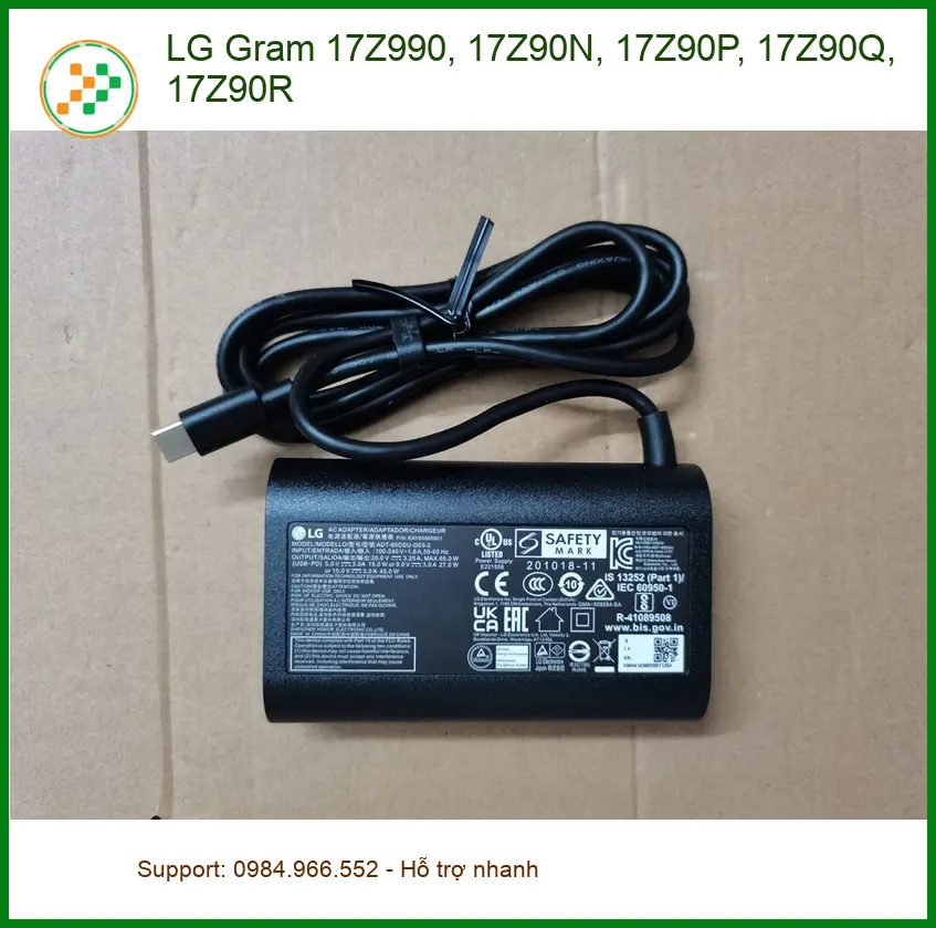 Sạc Laptop LG Gram - Cửa hàng TPHCM Uy Tín | Giá Rẻ Giao Nhanh