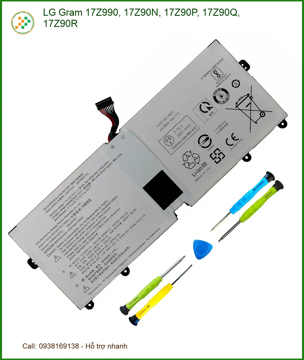 Pin Laptop LG Gram 17Z990 - Thay Nhanh Lấy Liền Giá Tốt TPHCM