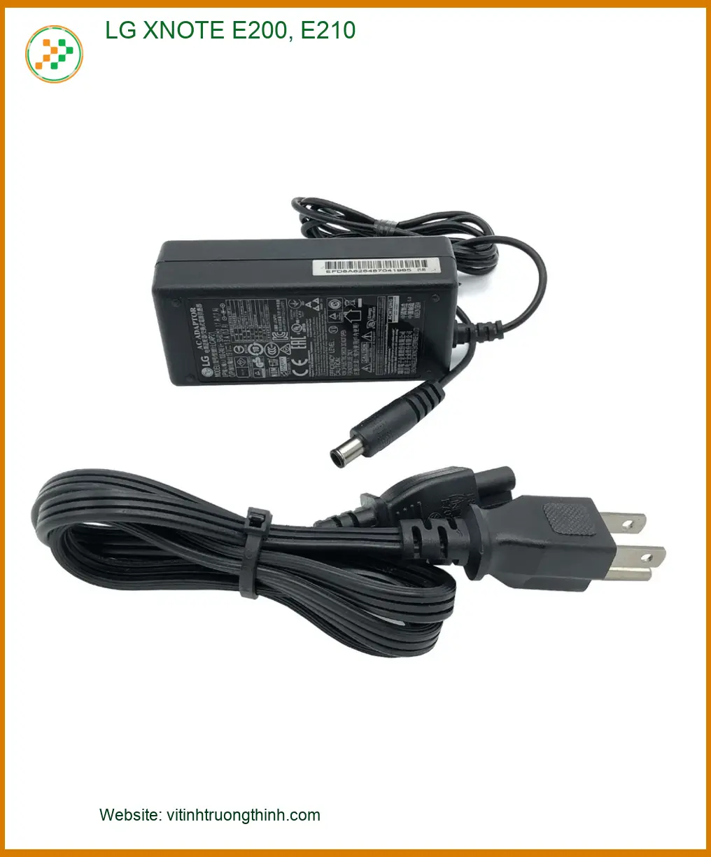 Sạc Laptop LG XNOTE E200, E210 - Trung Tâm Thay Sạc Nhanh TPHCM Gần Đây