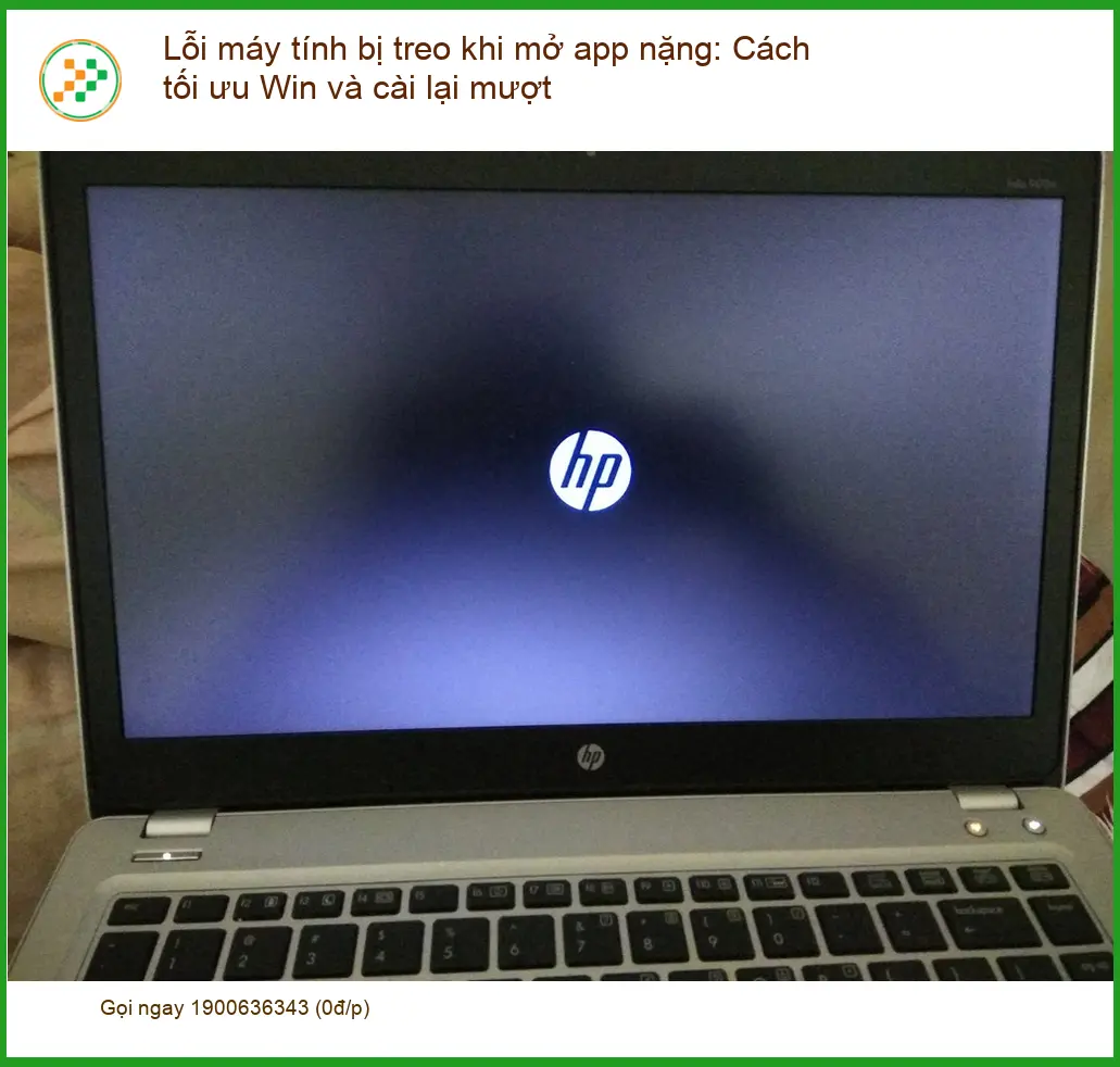 Windows Lỗi máy tính treo mở app nặng: Tối ưu Win - Địa chỉ hỗ trợ TPHCM