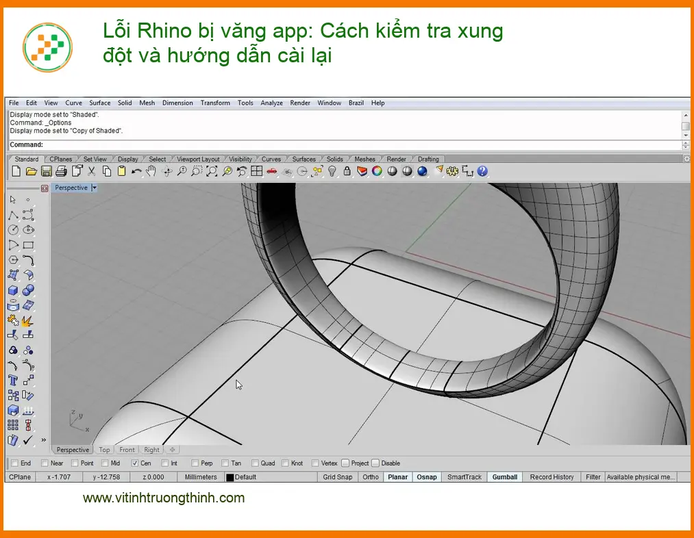 Thủ thuật Lỗi Rhino bị văng app: Kiểm tra, cài lại - Trung tâm hỗ trợ phần mềm