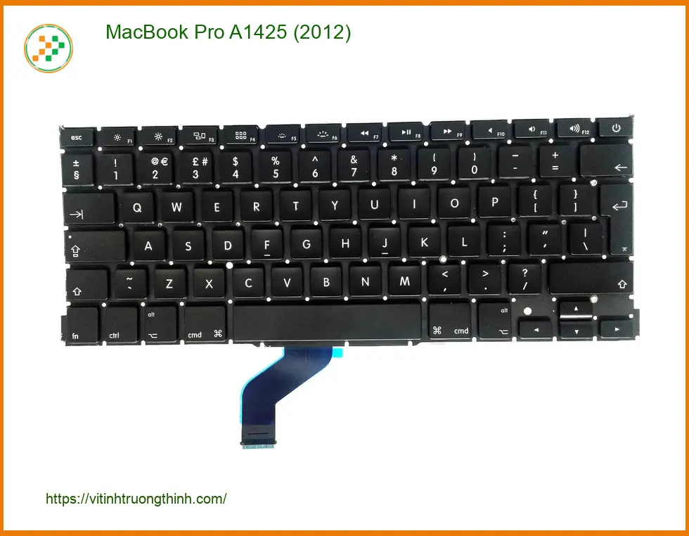 Bàn phím Laptop APPLE MacBook Pro A1425 - Thay Lắp Nhanh Gần Đây