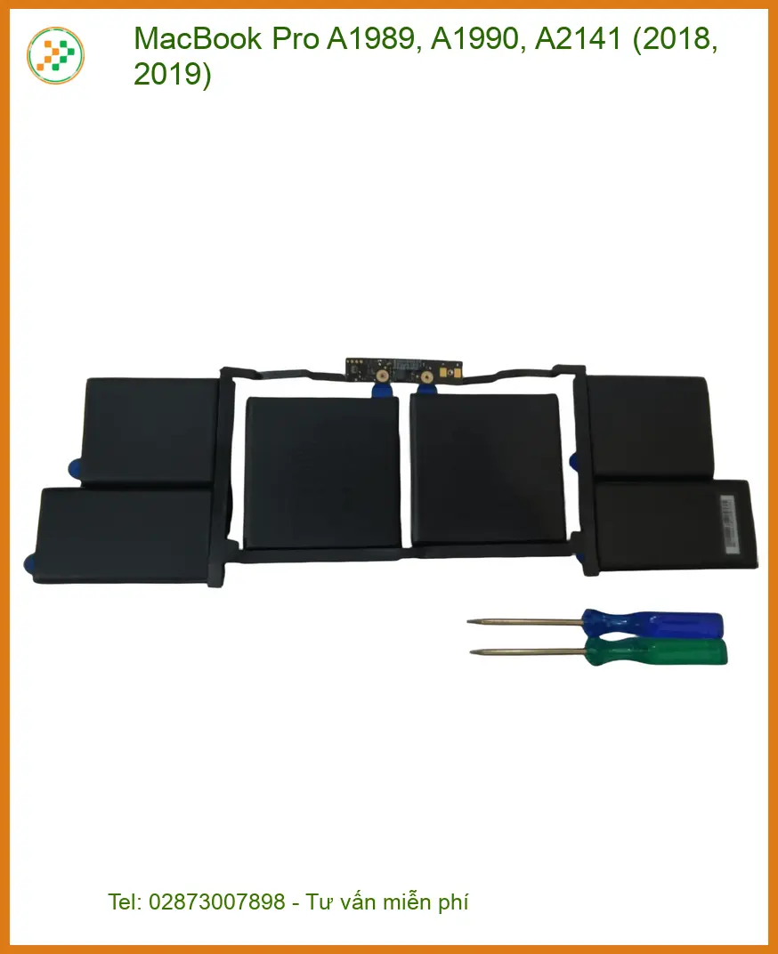 Pin Laptop APPLE MacBook Pro A1989, A1990, A2141 - Thay Nhanh, Uy Tín, Tại Chỗ