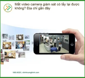 Khôi phục dữ liệu camera giám sát bị mất? – Địa chỉ uy tín