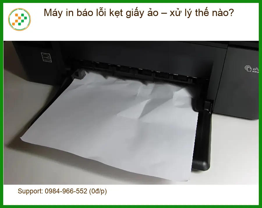 Thủ thuật Máy in báo lỗi kẹt giấy ảo – Khắc phục nhanh TPHCM