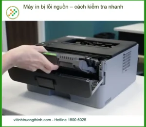Thủ thuật Máy in bị lỗi nguồn – Cách tự xử lý tại nhà
