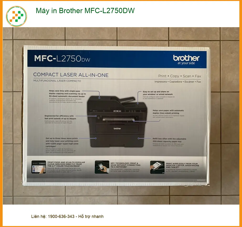 Máy in Brother MFC-L2750DW - Sửa Máy In Tận Nơi TPHCM | Nhanh Gọn