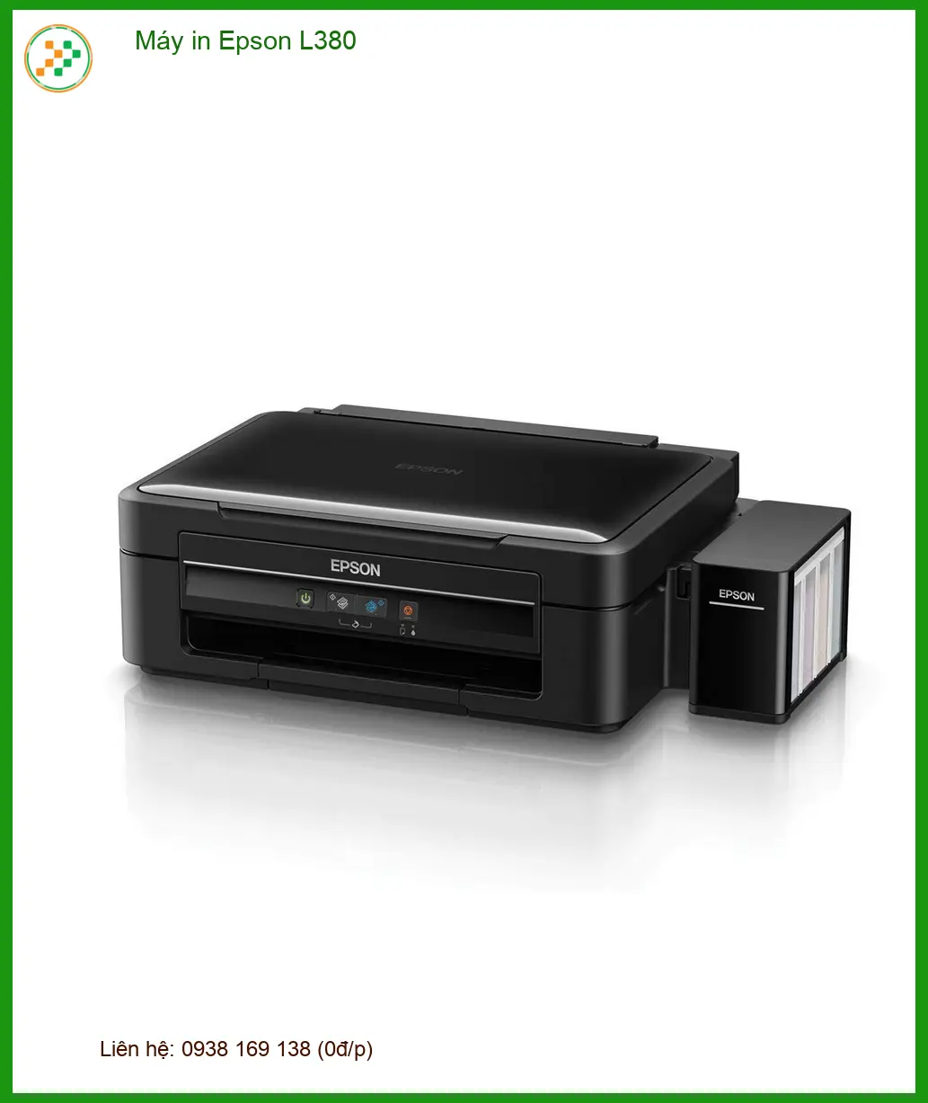 Máy in Epson L380 - Nạp Mực, Sửa Tận Nơi TPHCM Giá Rẻ, Giao Ngay