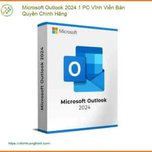 Office Bản Quyền Microsoft Outlook 1 PC Vĩnh Viễn – Trung Tâm TPHCM Uy Tín Giá Rẻ