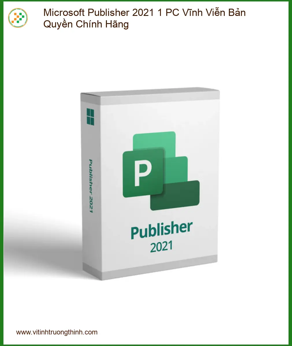 Office Bản Quyền Microsoft Publisher - Trung tâm uy tín - Giá sinh viên TPHCM