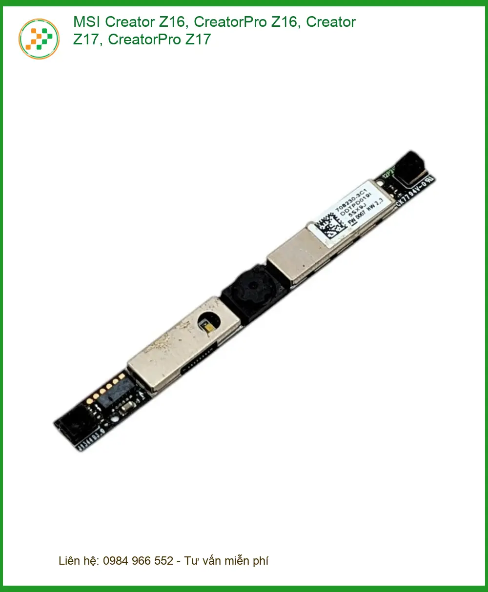 Webcam Laptop MSI Creator Z16/Z17 - Thay Lấy Liền Tại Shop TPHCM