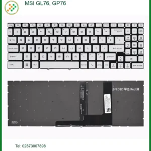 Bàn phím Laptop MSI GL76, GP76 – Thay Nhanh Tại Trung Tâm TPHCM