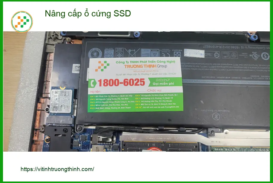 Chị Thảo cần nâng cấp SSD gấp - Nơi thay ổ cứng SSD Quận Bình Tân lấy ngay ảnh thực tế 1