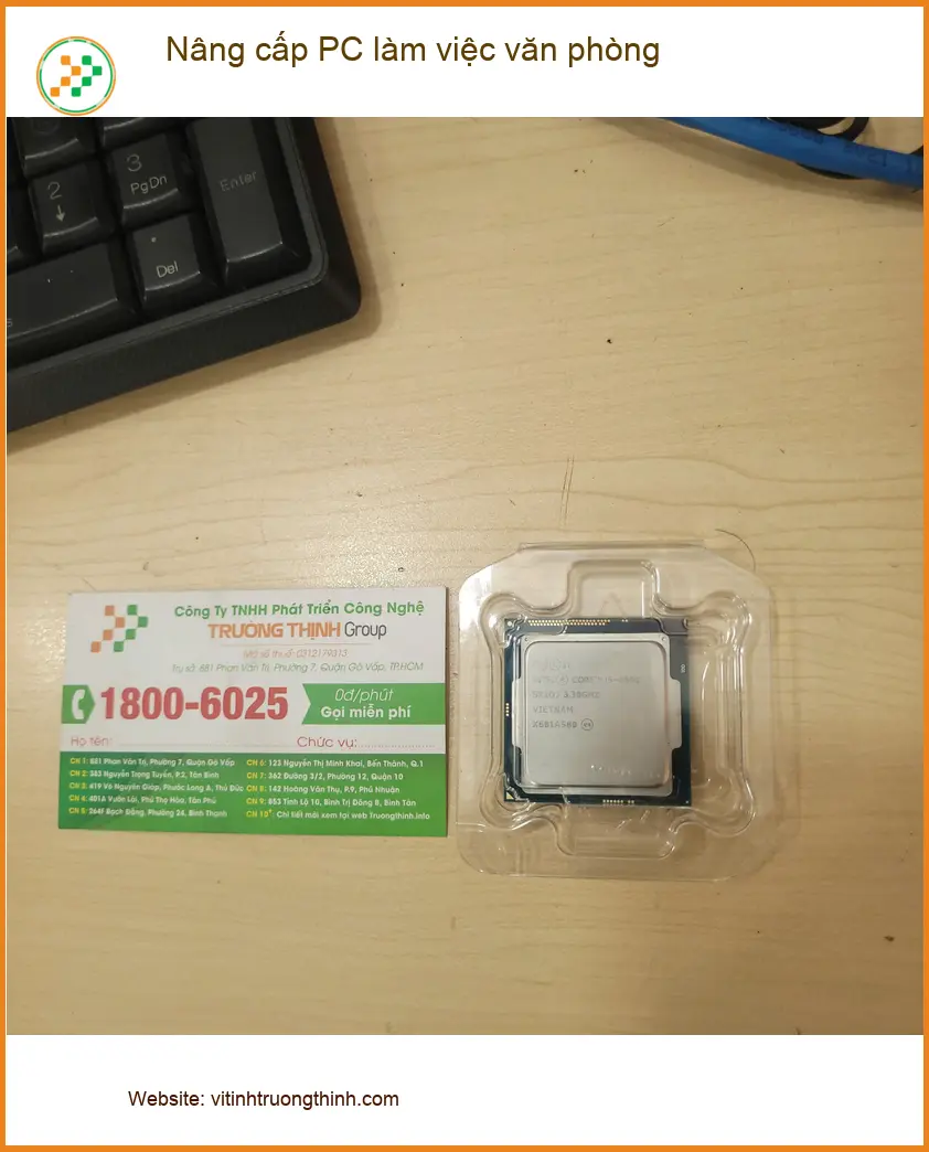 Nâng cấp PC làm việc văn phòng Quận Tân Bình uy tín - Anh Duy hết lag, mượt mà ảnh thực tế 1