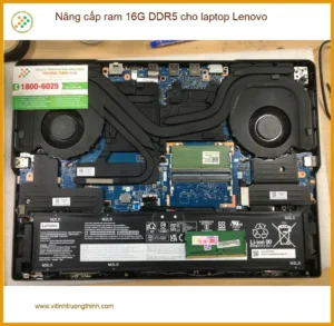 Chị Yến tìm chỗ nâng cấp ram 16G DDR5 laptop Lenovo Quận Bình Tân
