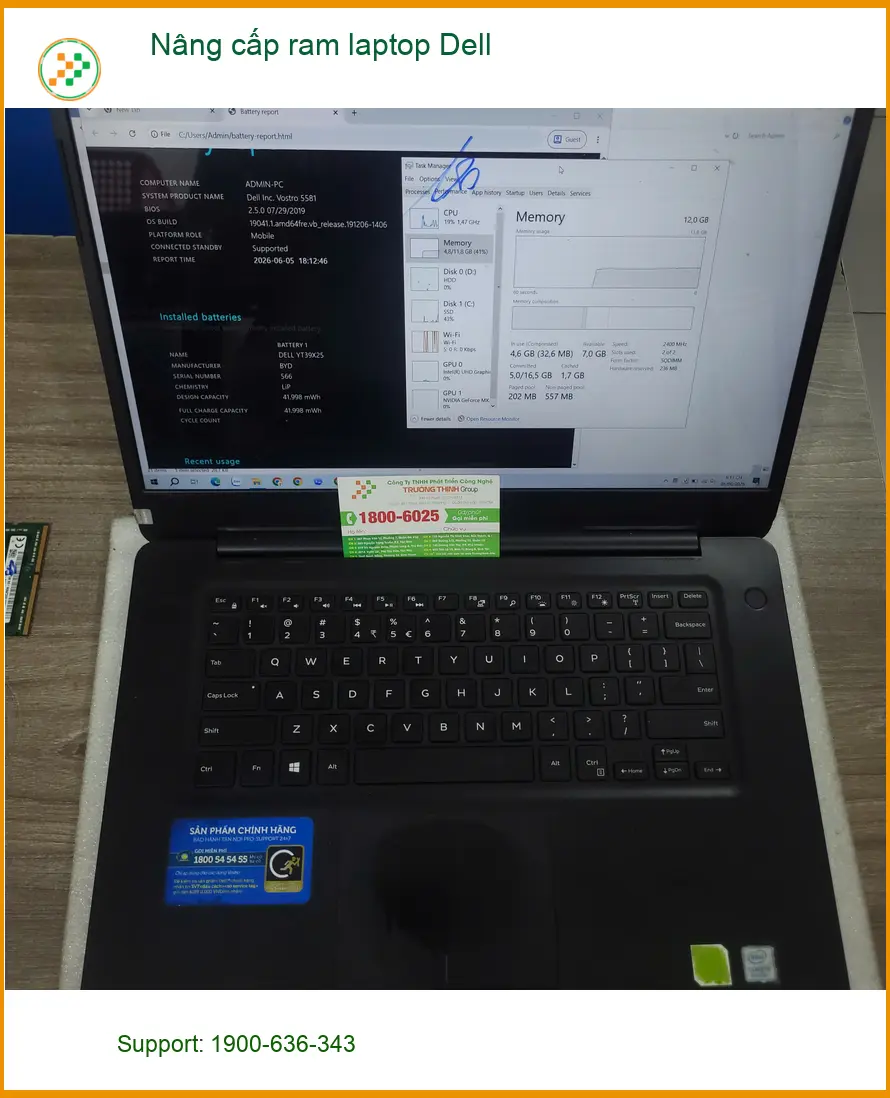Trung tâm nâng cấp ram laptop Dell Quận Tân Bình uy tín - Anh Hải cần gấp