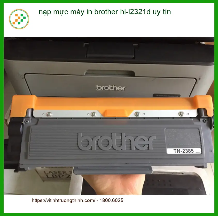 Nạp mực máy in Brother HL-L2321D uy tín TPHCM - Thợ xử lý gấp