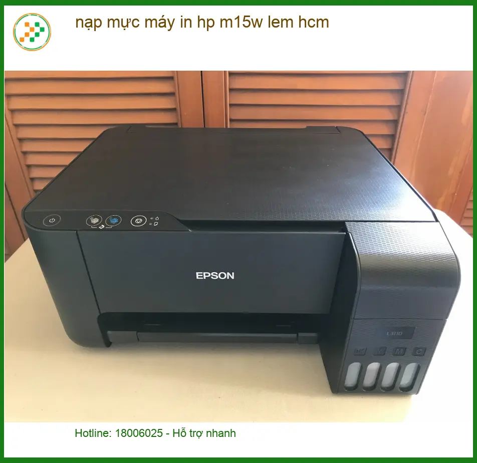 Nạp Mực Máy In HP M15w Lem HCM Tận Nơi - Thợ Đổ Mực Nhanh Giá Rẻ