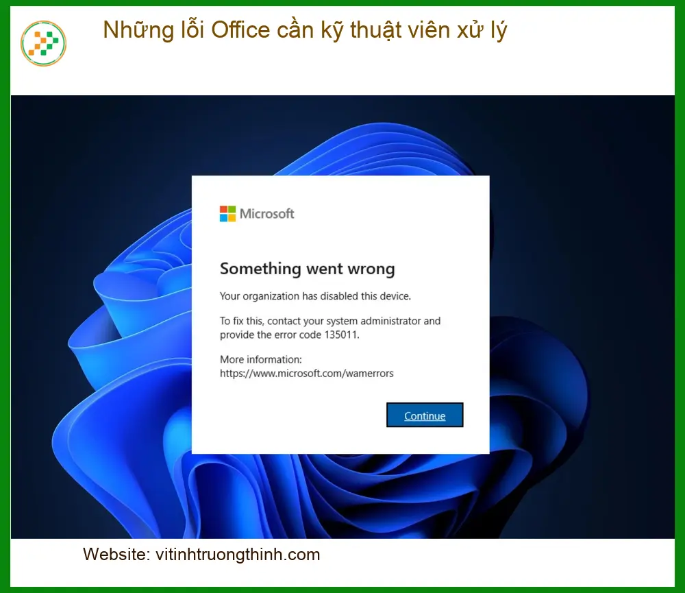 Văn phòng Lỗi Office cần kỹ thuật viên xử lý - Trung tâm hỗ trợ TPHCM