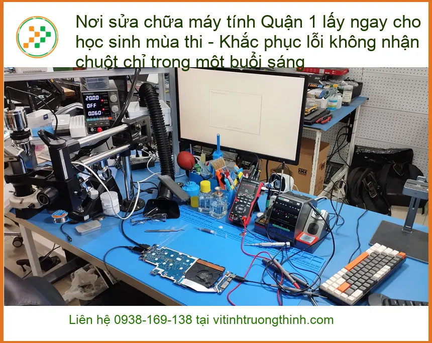 Sửa máy tính Quận 1 lấy ngay - Khắc phục lỗi chuột: Trung tâm hỗ trợ