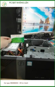Bác Tấn ở Thủ Đức chia sẻ kinh nghiệm sửa PC bật không lên