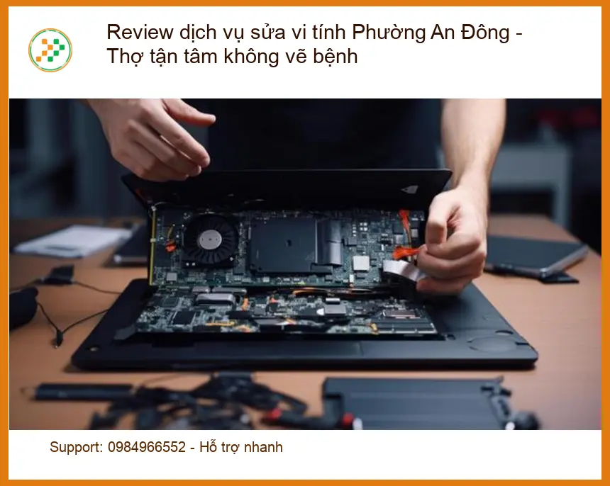Sửa máy tính Review dịch vụ Phường An Đông - Tư vấn từ chuyên gia