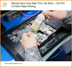 Sửa máy tính Review Đơn Máy Tính Tân Bình – Chi phí có minh bạch?