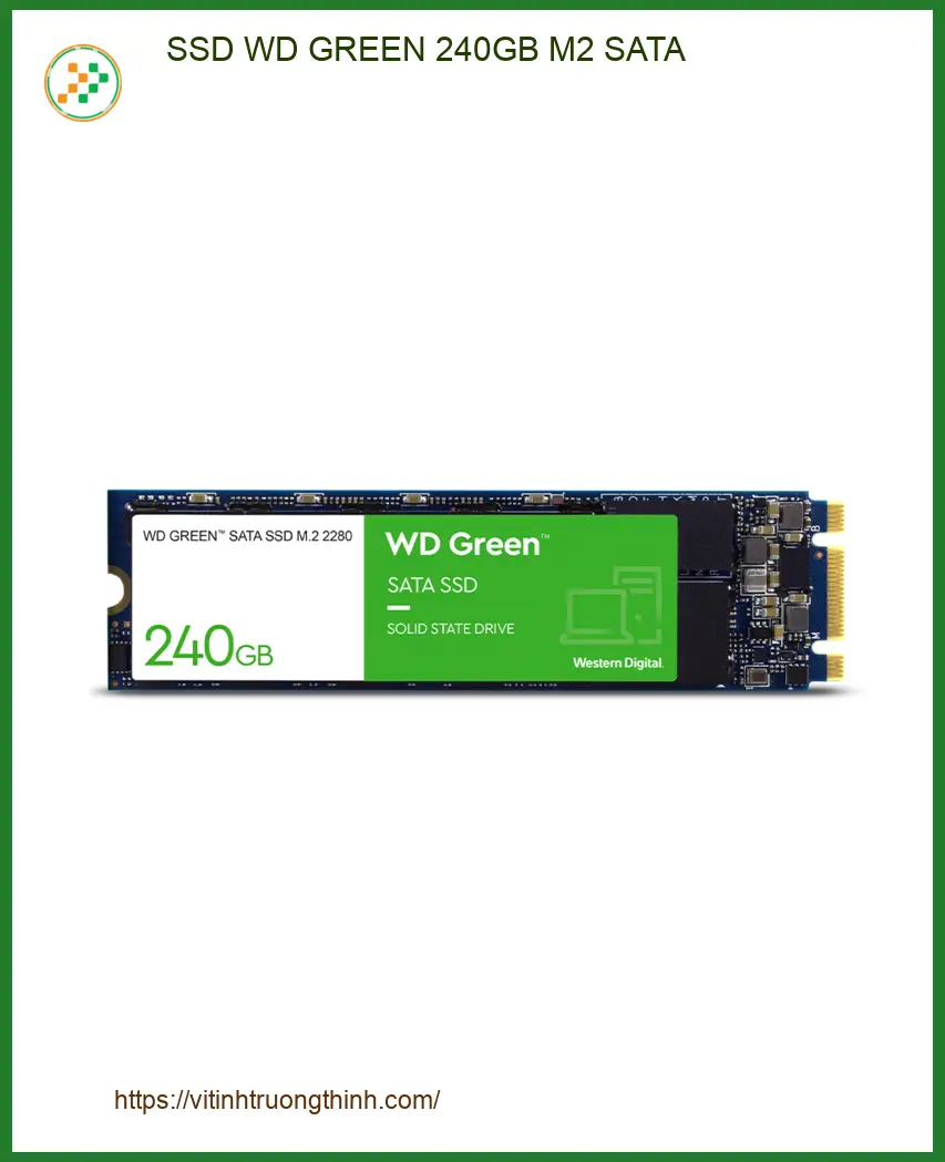 Nâng cấp SSD WD GREEN 240GB M2 - Trung tâm TPHCM uy tín, giá tốt