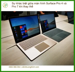 Sự khác biệt màn hình Pro 4 và 7 khi thay thế – Tư vấn chuyên gia