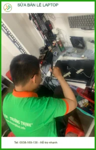 Anh Quang cứu máy gấp – Trung tâm sửa bản lề laptop Quận Tân Bình uy tín