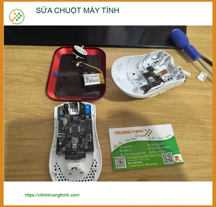 Trung tâm Sửa Chuột Máy Tính Quận Tân Bình Uy Tín - Chị Yến kế toán gặp lỗi