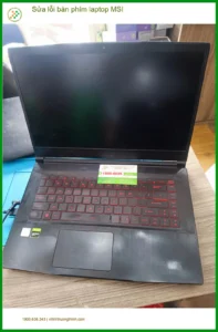 Anh Phước kỹ sư lập trình sửa lỗi bàn phím laptop MSI Quận Tân Phú