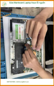 Chú Phát gặp sự cố nguồn Asus – Trung tâm sửa mainboard laptop Quận 7 uy tín