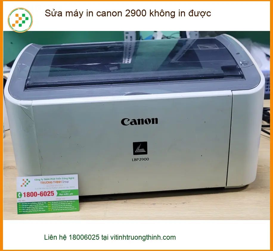 Bác Đức chủ cửa hàng khắc phục máy in Canon 2900 lỗi không in được Quận Bình Tân ảnh thực tế 1