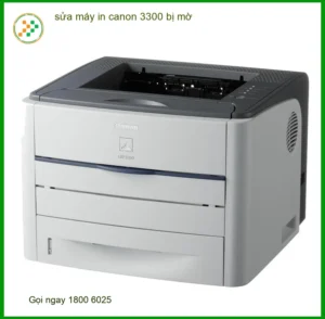 Sửa Chữa Nạp Mực Máy In Canon 3300 Bị Mờ – Địa chỉ trung tâm hỗ trợ gần đây