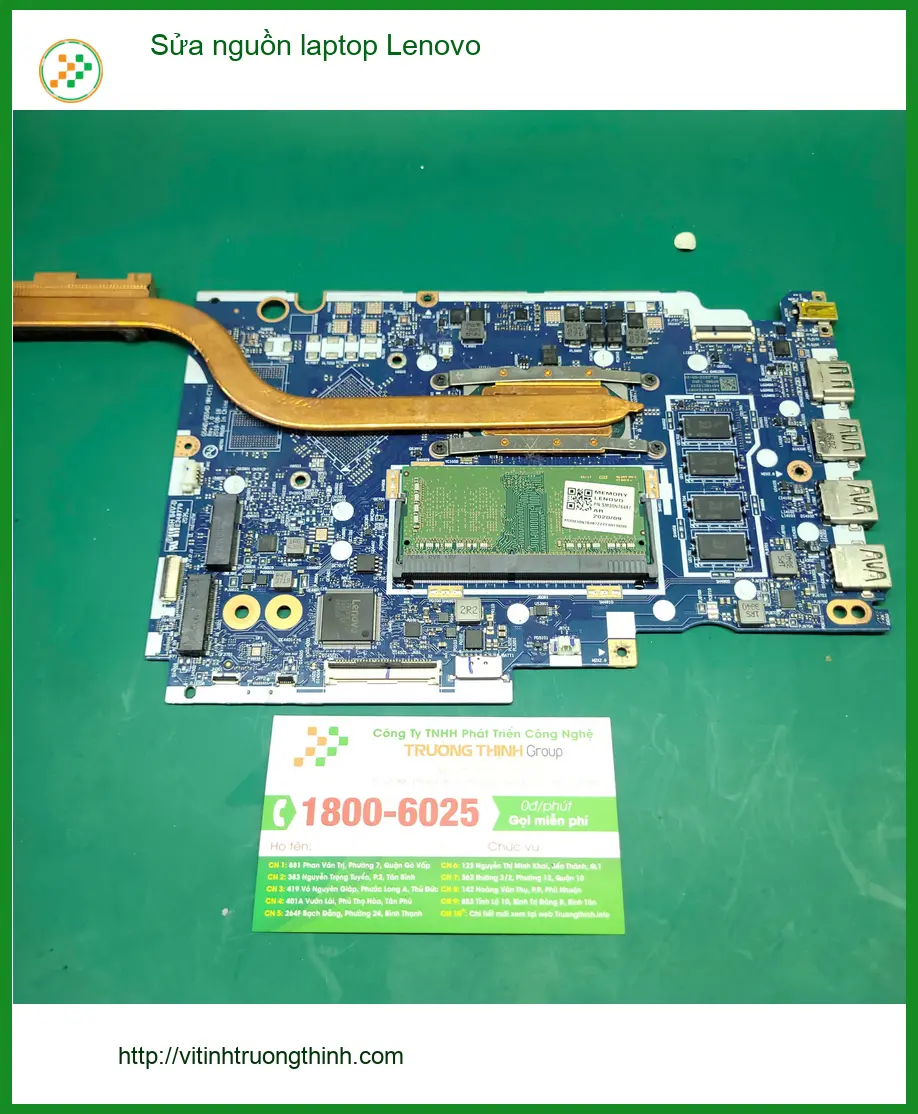 Cô Ánh thợ may review Tiệm Sửa nguồn laptop Lenovo Quận Tân Bình uy tín ảnh thực tế 1