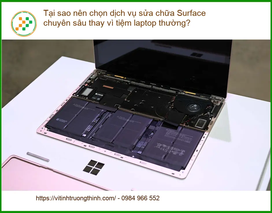 Dịch vụ chuyên sâu laptop: Lợi ích so với tiệm thường - Tư vấn
