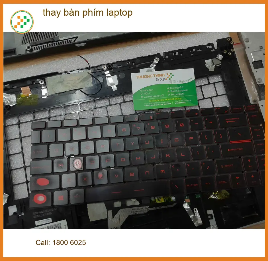 Chú Phi tìm chỗ thay bàn phím laptop Quận Thủ Đức nhanh chóng