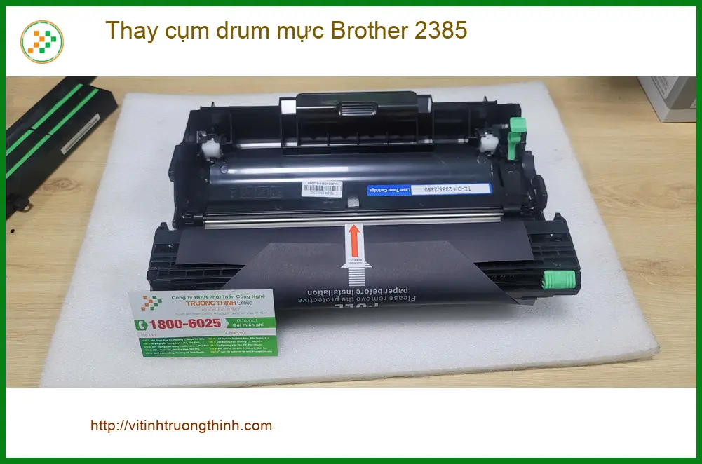 Anh Sơn tìm địa điểm thay cụm drum mực Brother 2385 Quận Bình Tân uy tín ảnh thực tế 1